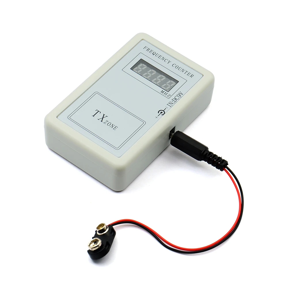 

Digital Frequency Counter Tester Indicator Detector Cymometer Remote Control Transmitter Wavemeter 250-450MHZ Low Price on Sale