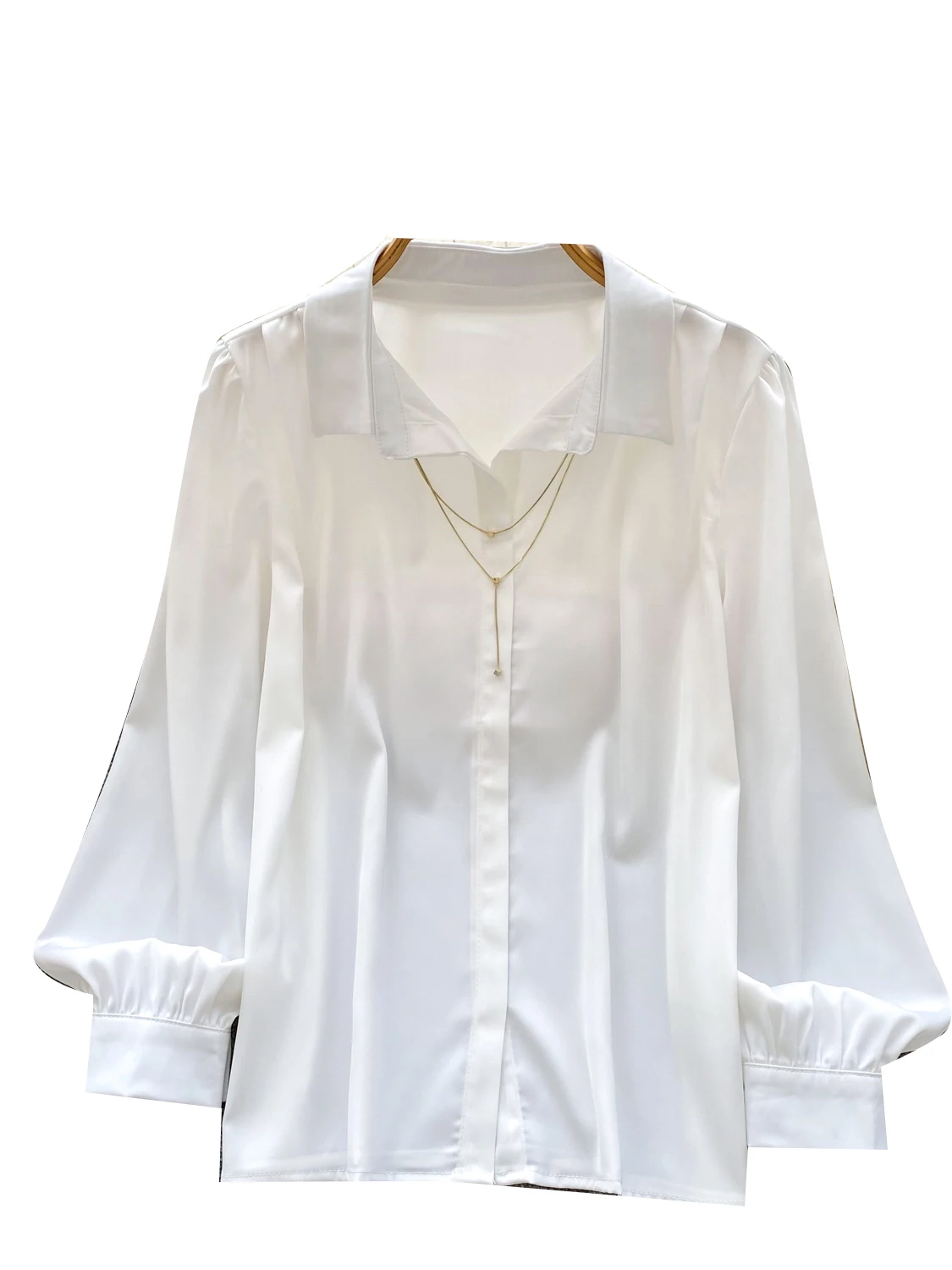 カジュアルな長袖スリムフィットポリエステル繊維の女性用ルーズフィットスリムフィットトップス、2025年秋ファッショントレンド