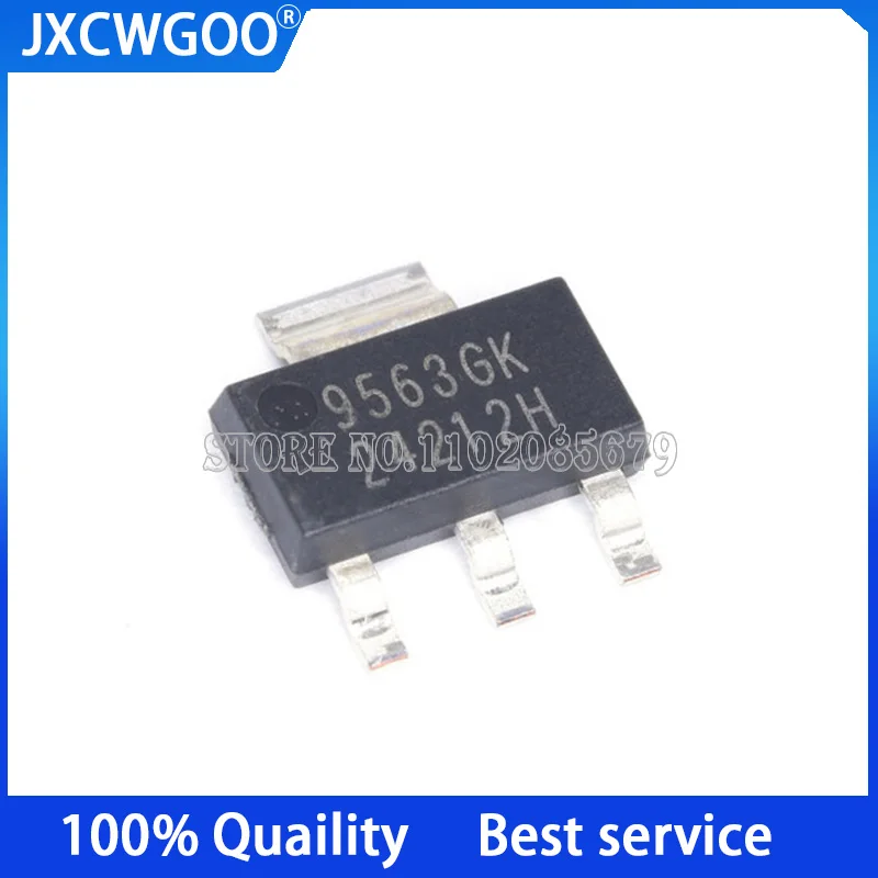 20PCS AP9563GK-HF  marking:9563GK  SOT-223 -40v/-6.8a p-channel MOS FET  New Original