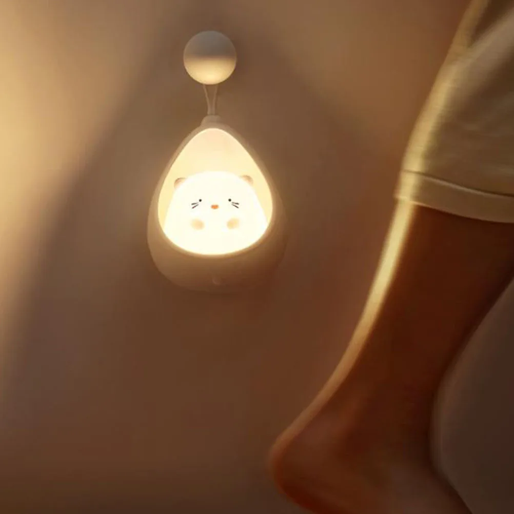 

Sensor Night Light Human Body USB Charging Bedroom Living Room Kids Eye Protection Wardrobe Stairs Study Room Small Night Lamp