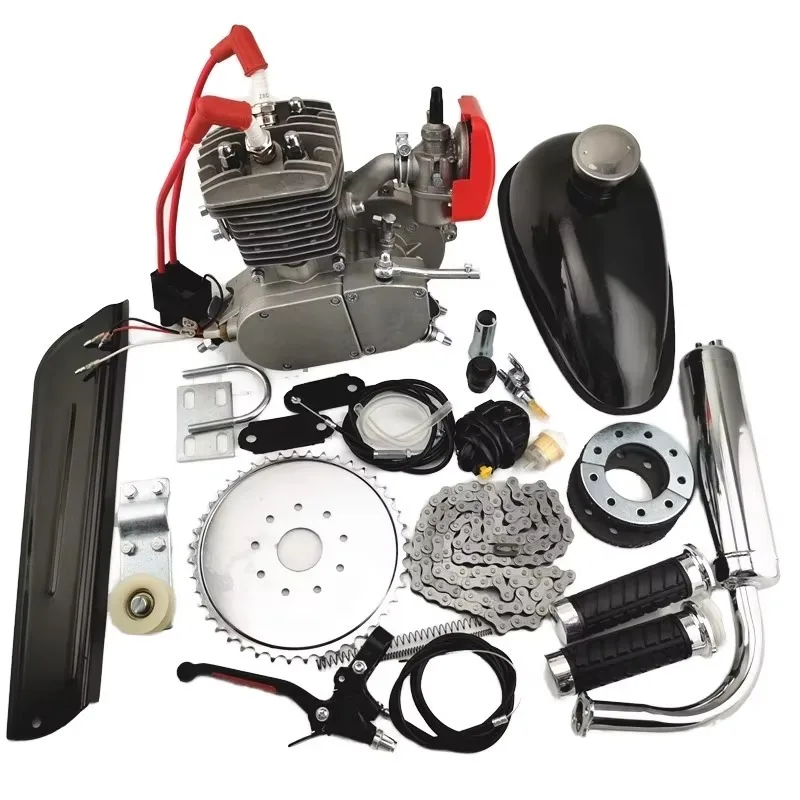 

Zuimi High-end Zuimi High-end ESUM Hot Selling 90CC/100CC LD80 Gas Motorized Bike Engine Assembly LD100 2 Stroke Bicycle Kit Dou