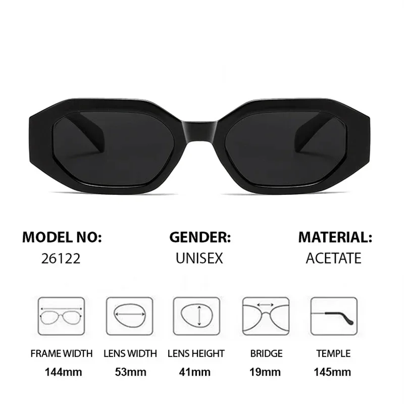 

XUKA Men Prescription Glasses Women Protection Anti Ultraviolet Optical Recipe UV Myopia Sunglasses PolarizedSunglass for D