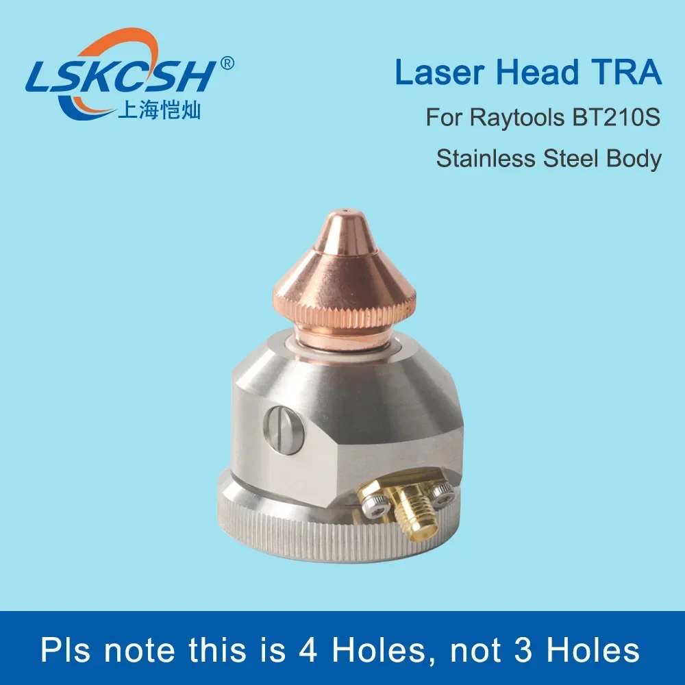  High Quality Fiber Laser Nozzle Connector TRA Stainless Steel Body  For Raytools BT210S Fiber Laser Cutting Head