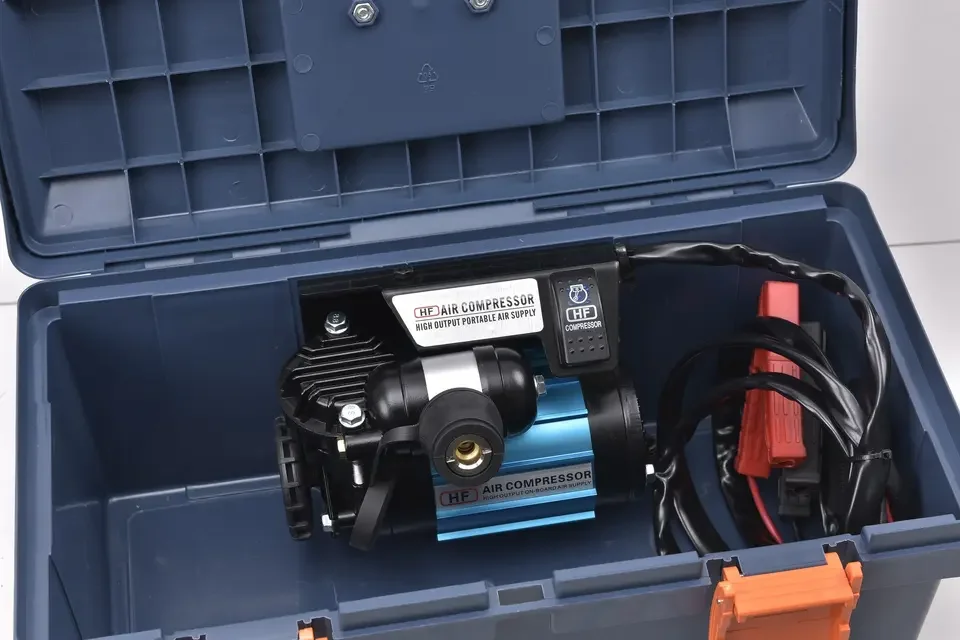 Hot Sale Twin 12v Air Compressor Carrying Case Hose Air Tank For 4x4 Accessories Ckmta12 Air Pump For Arb Compressor view 6