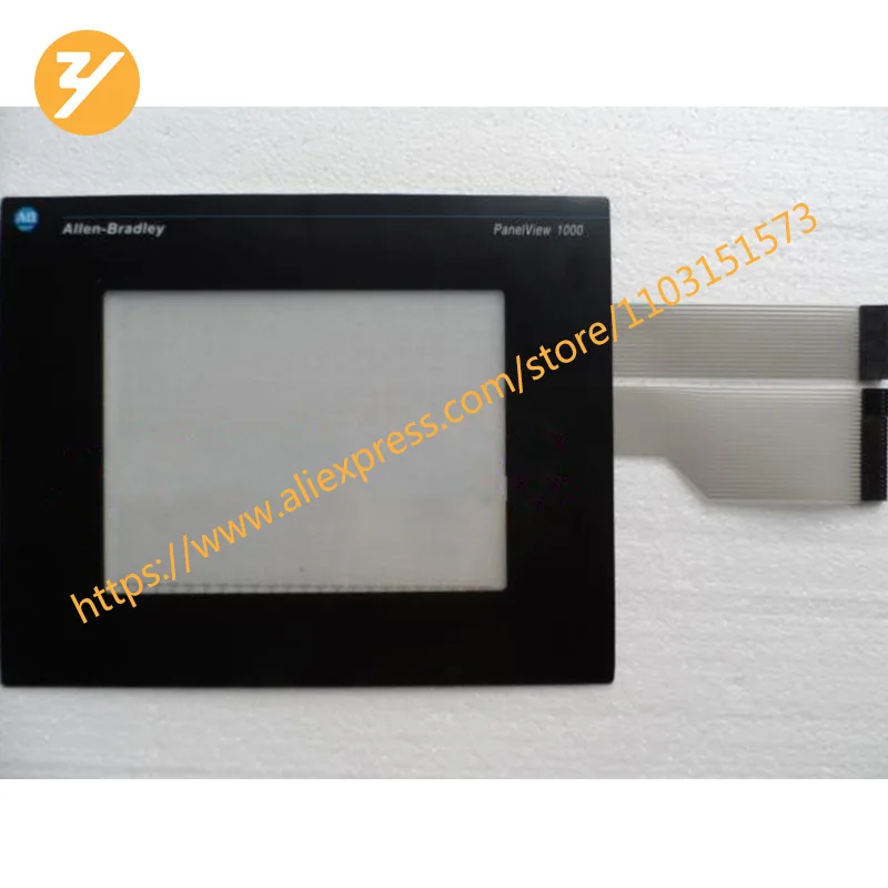 Touch Screen Glass with Protective Film for PanelView 1000 2711-T10C9 2711-T10C9L1 2711-T10C10 2711-T10C10L1 Zhiyan supply