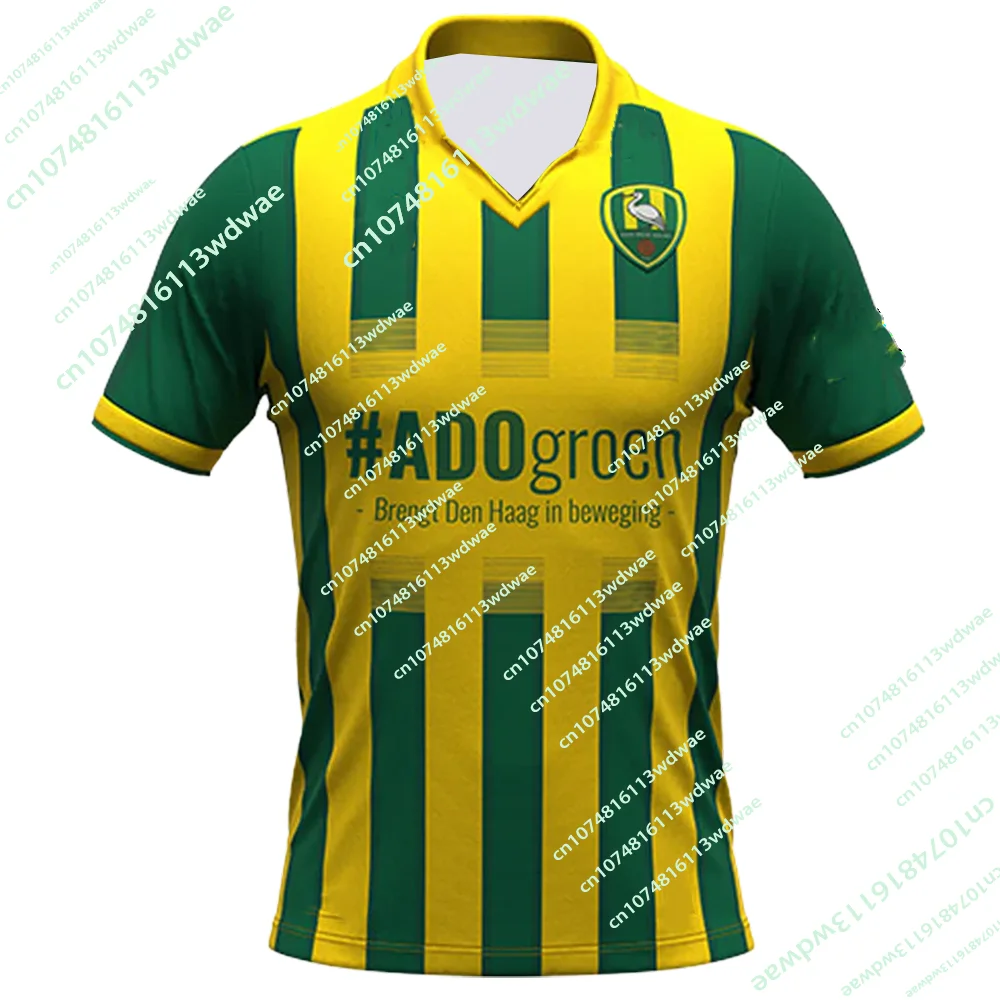 ADO Den Haag Hot-selling 2026 Netherlands Jersey Football Men's T-Shirt 3D Printed KID Sports For Family Boys Fans Footy Jerseys