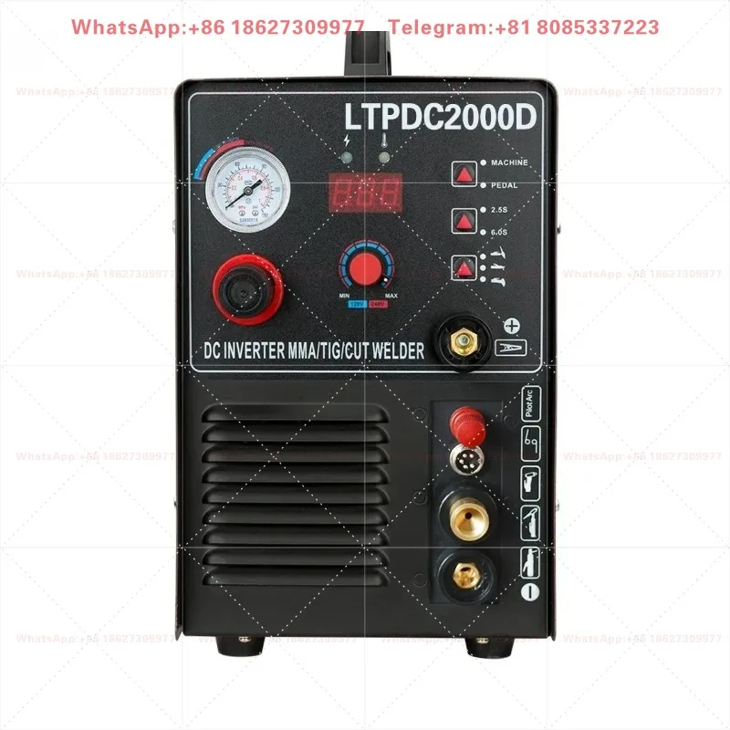 Industrial Grade Lotos Welding Machine 3-in-1 MMA TIG Cut Multi-functional Metal Welding Equipment