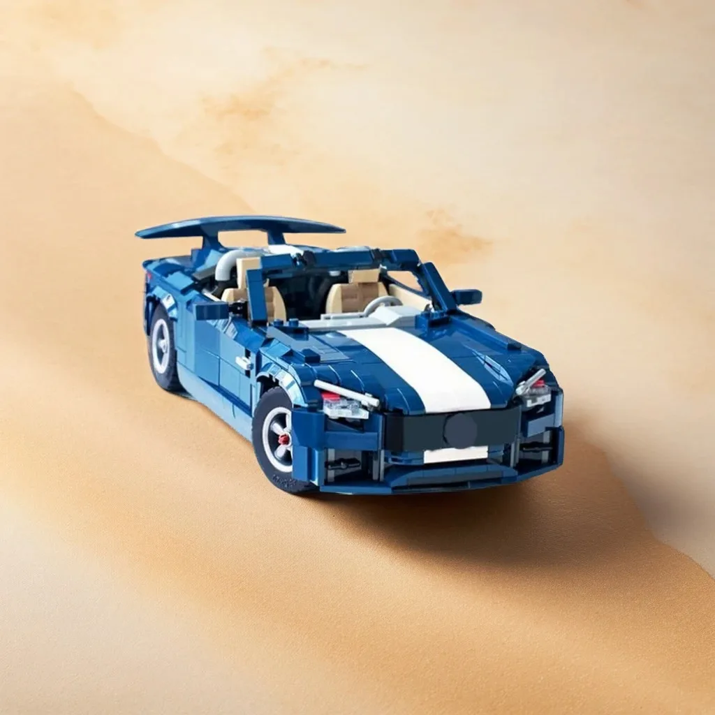 

1179PCS MOC Merceding -AMG GT-R Roadster 2020 B Model Sports Car DIY Model Building Blocks Birthday Toys Gift