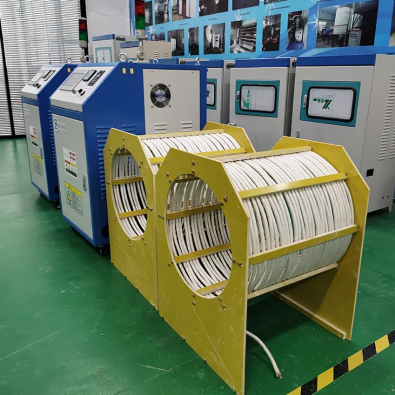 

Индукционный нагреватель для предварительного нагрева труб на сварочном оборудовании с зажимной катушкой