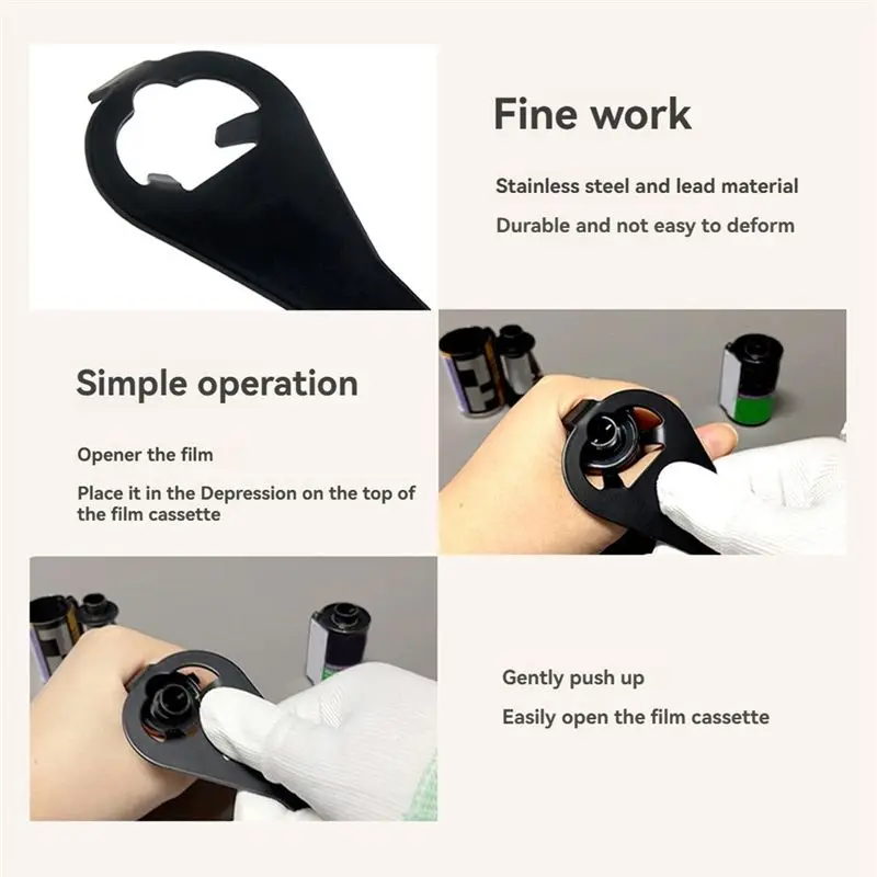 -[A51I Digital]35Mm Film Cassette Opener Tool For Kodak Anti-Slip Grip, Darkroom Processing Equipment Film Photography Accessori