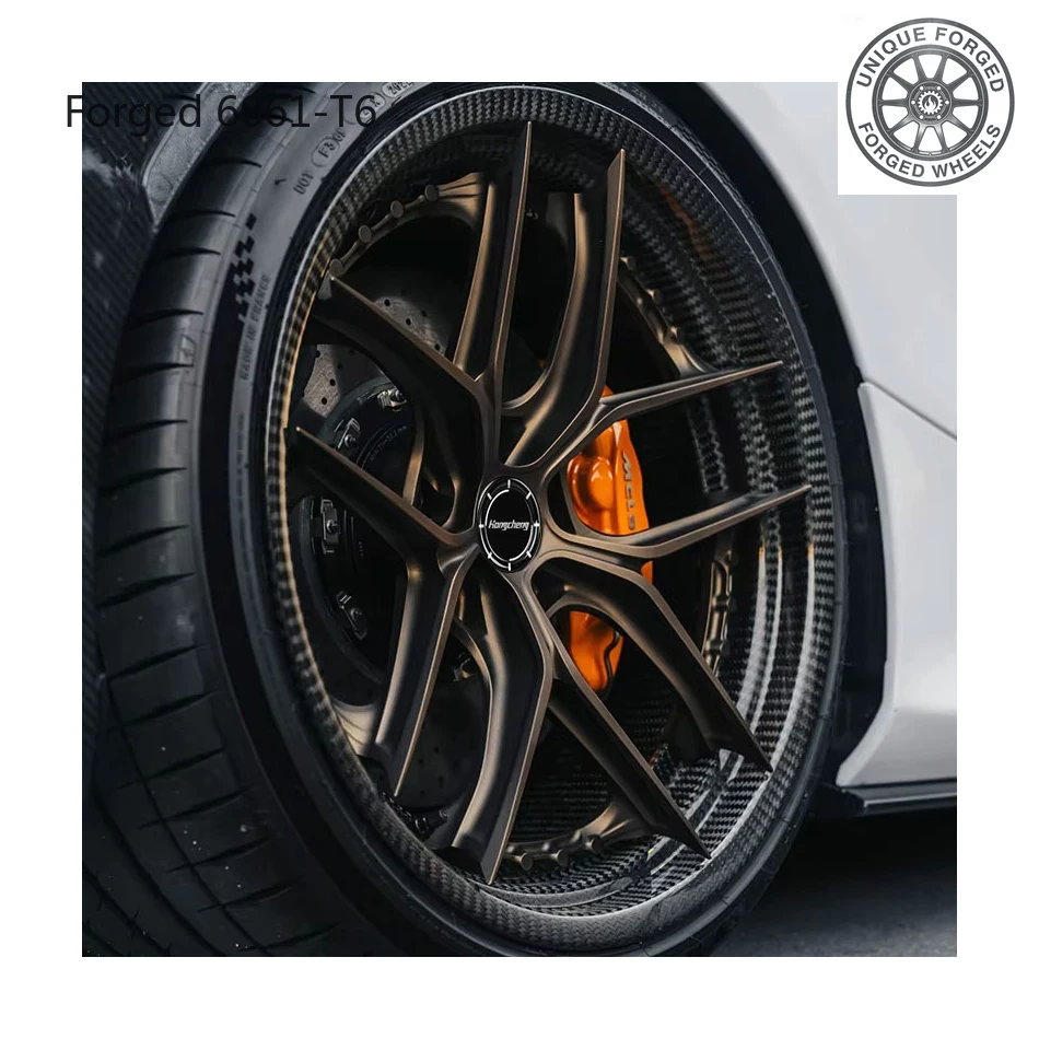 

New model of 26Hot Selling Exquisite Five-Star Design High-Quality Carbon Fiber Rim Alloy Forged Wheels for 765lt