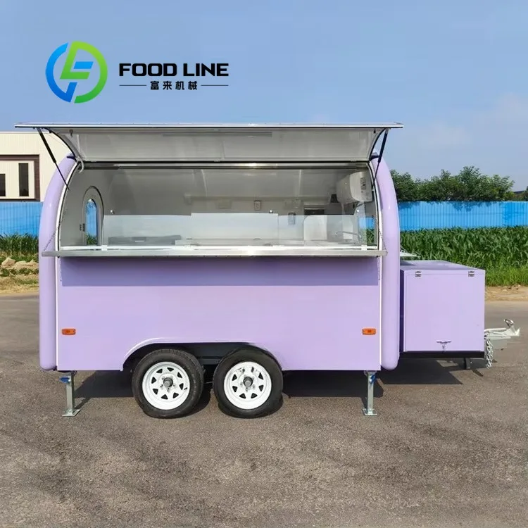 

Концессионный грузовик для еды, горячая продажа, мобильная тележка/процедывающие киосковые грузовики/мобильный прицеп с полной кухней