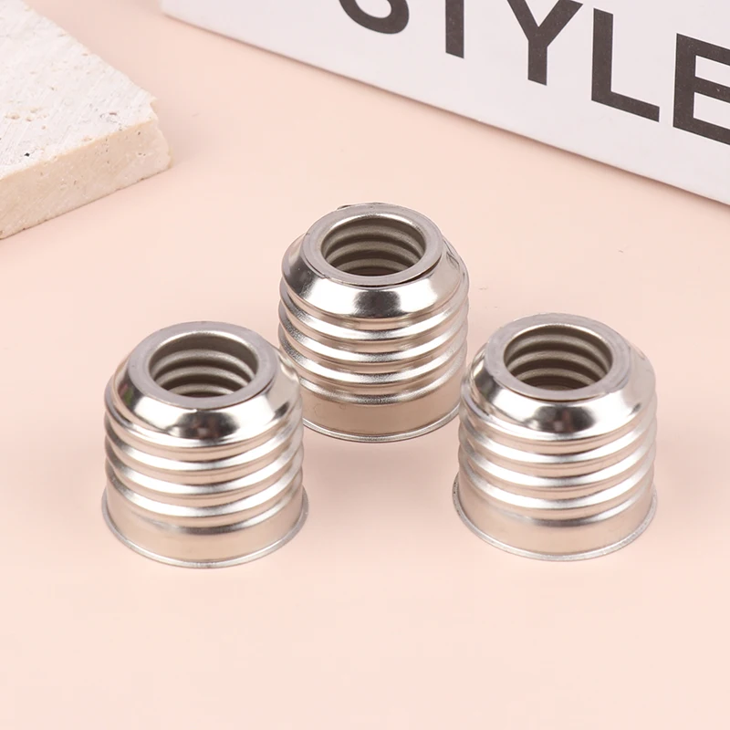 10 szt. 110V E27 do E14 konwerter oprawki ognioodporne gniazdo światło bazowe głowica żarówki akcesoria oświetleniowe konwersji adaptera