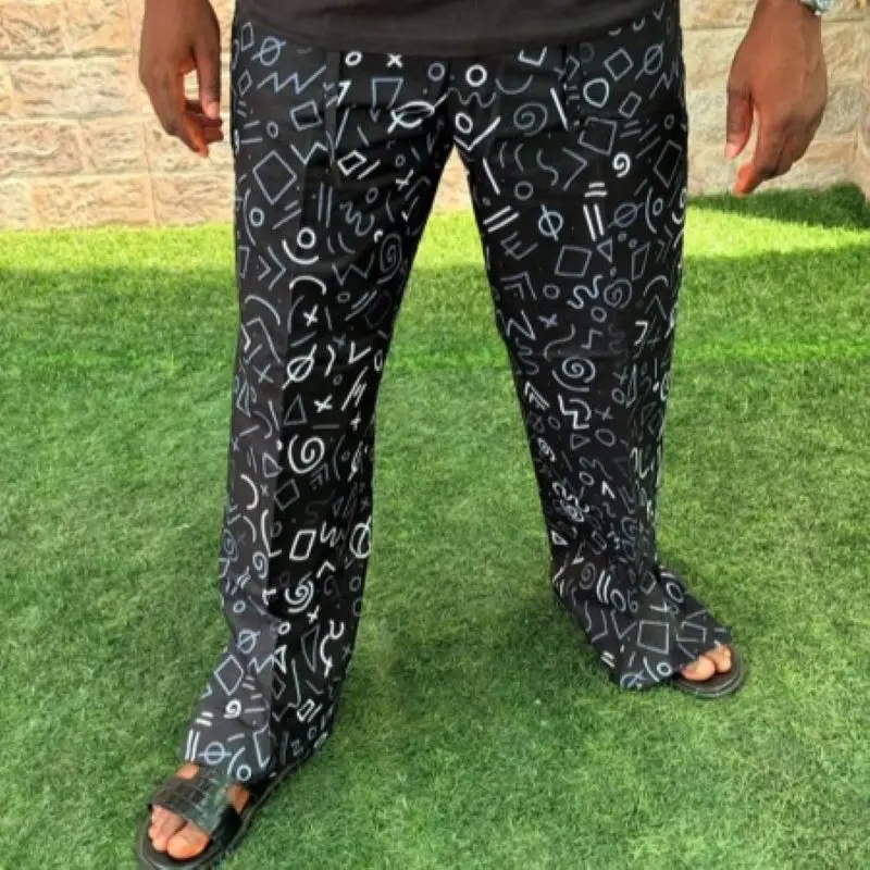 

2025 New Afrokente Veejay Men's Long Pants - Trendy Casual Trousers for Men, Comfortable Breathable Streetwear with Pockets