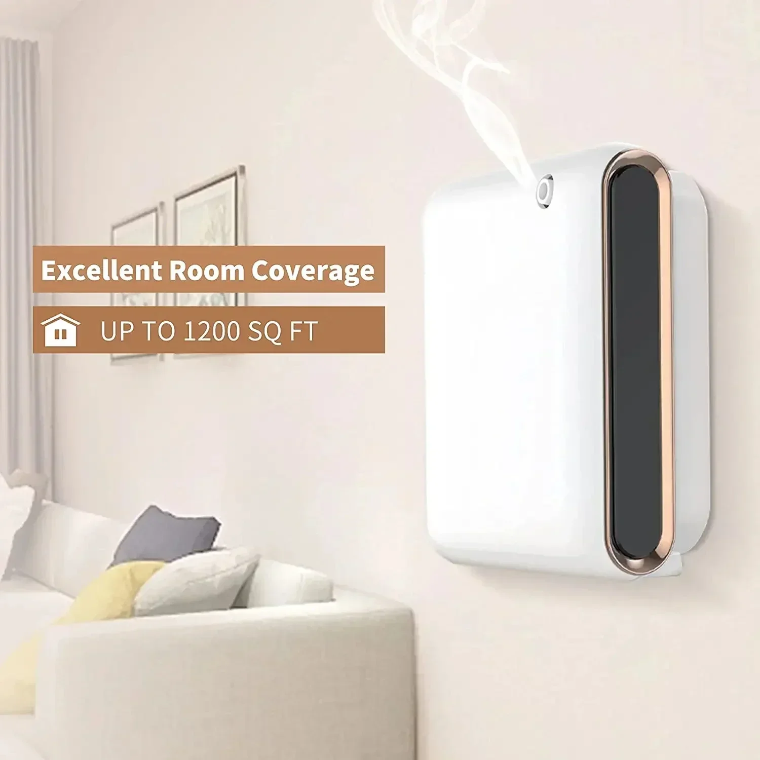 Home Fragrance Diffuser Smart Scent Air Machine 100ml Waterless Essential Oil Diffuser For Large Room Office Hotel Air Freshener