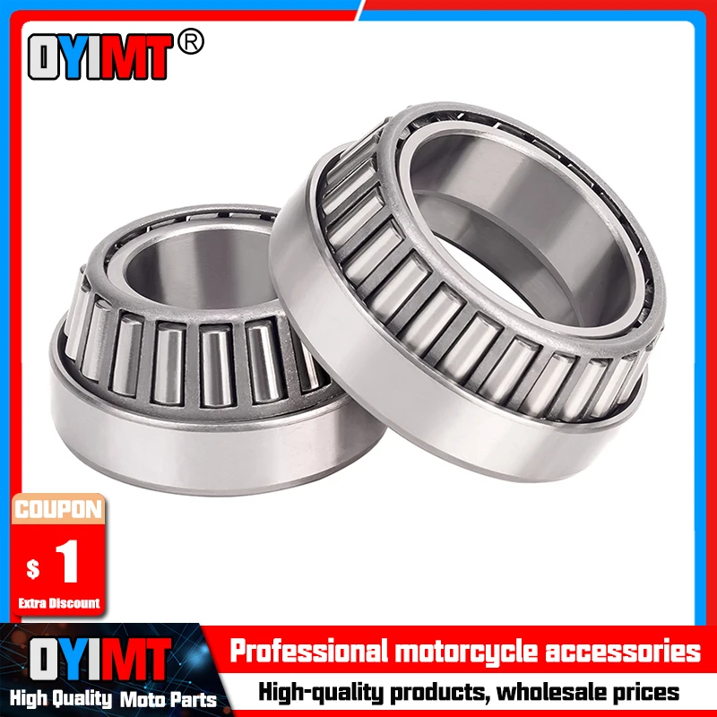 

2 sets Modified Steering Pressure/ Ball Bearing Head Front Wheel For Kawasaki ZX600 Ninja ZX-6R ZZ-R600 ZX900 ZX-9R ZX1200