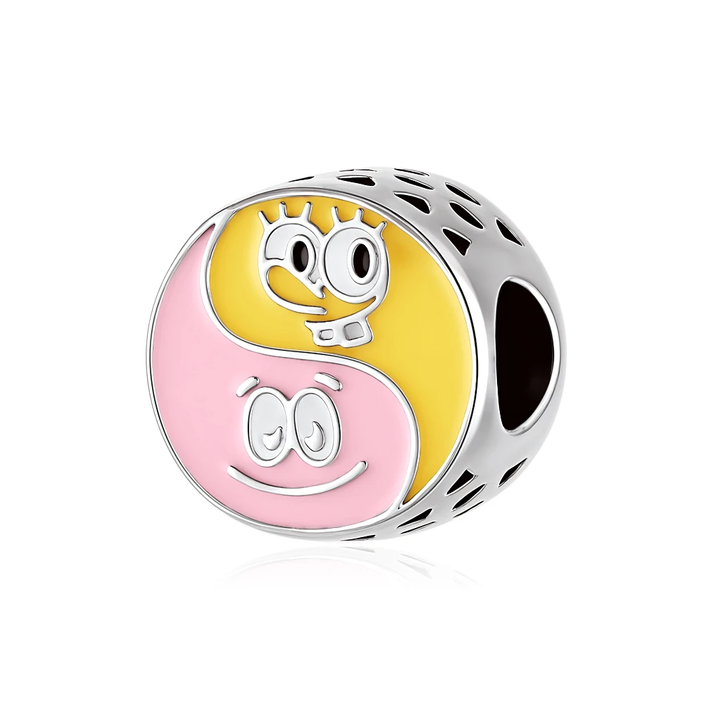 SpongeBob Square Patrick Star 925 Sterling Zilver Charm Bead Fit Originele Armband Sleutelhanger Ketting Diy Sieraden Accessoires