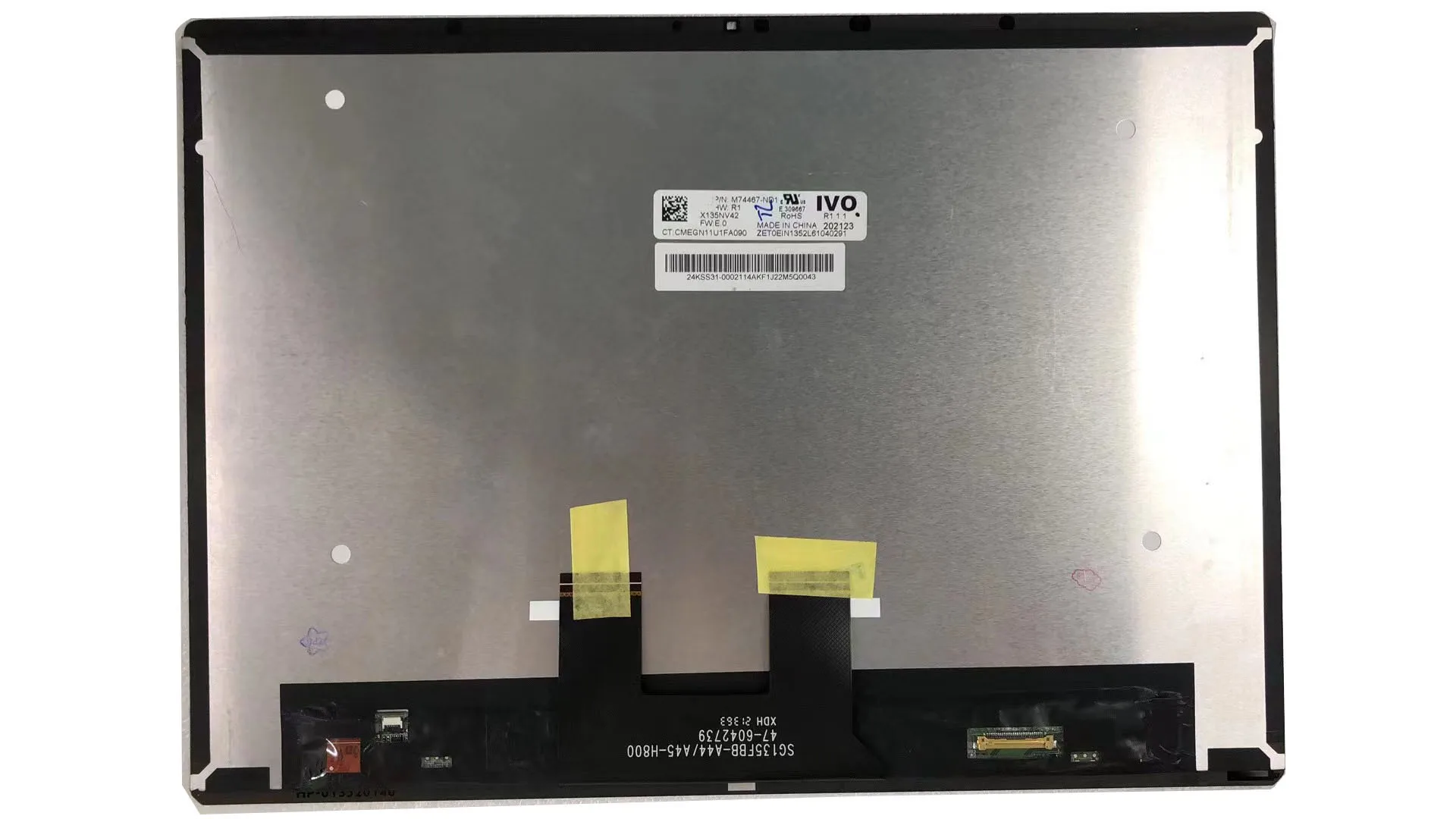 Imagem -03 - Conjunto de Tela Sensível ao Toque para hp Spectre X360 14-ef 14-ef2013dx 135 40 Pinos