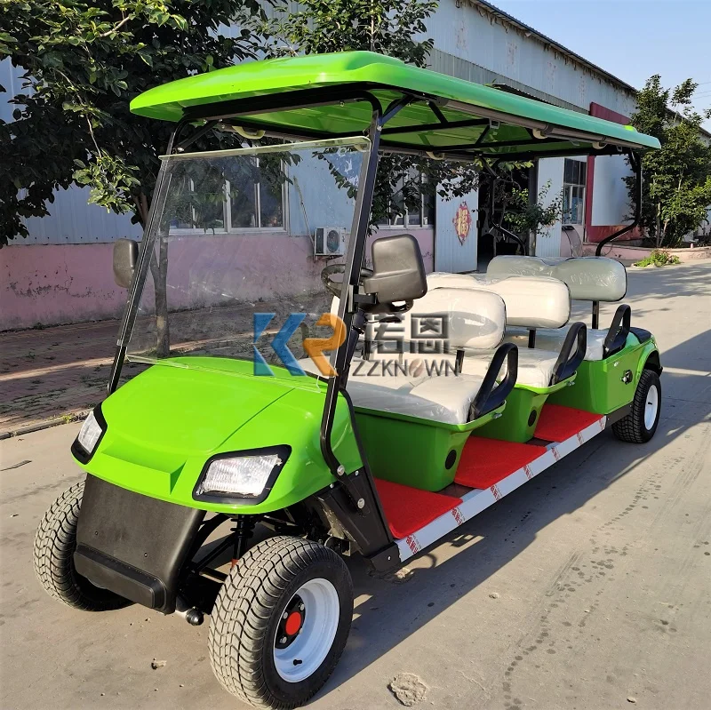 New Energy Vehicles High Quality  8 Passenger Utility Golf Carts  Electric Mini Golf Cart Small Automobile Car