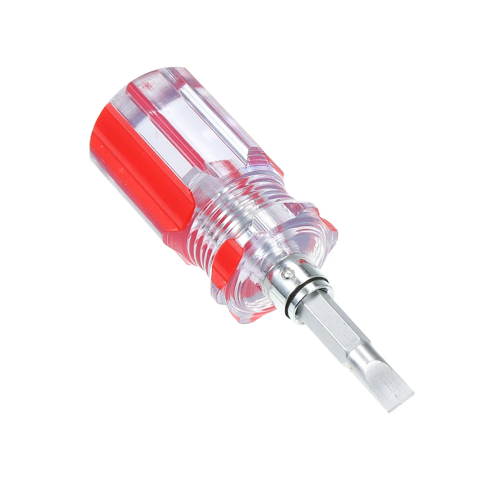 Mini Transparent Dual-Purpose Screwdriver Manual Phillips and Slotted  Screwdrivers Phillips Screwdriver