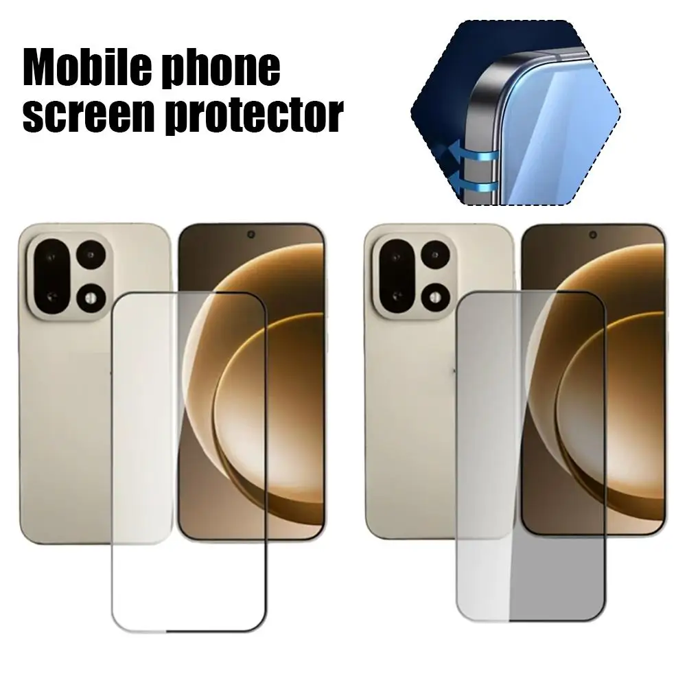 Für OnePlus 15-Handy-Displayschutzfolie, hochauflösendes, hochtransparentes Glas, Anti-Peeping, mattierter OnePlus-Hartfolie