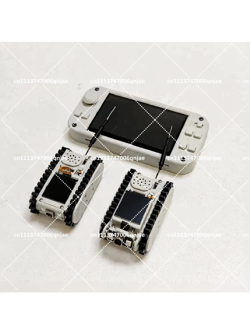 ESP32 Educational Robot with Wireless Video, Crawler Track Pipe Inspection Car, QR Code Scanning & Wi-Fi Control