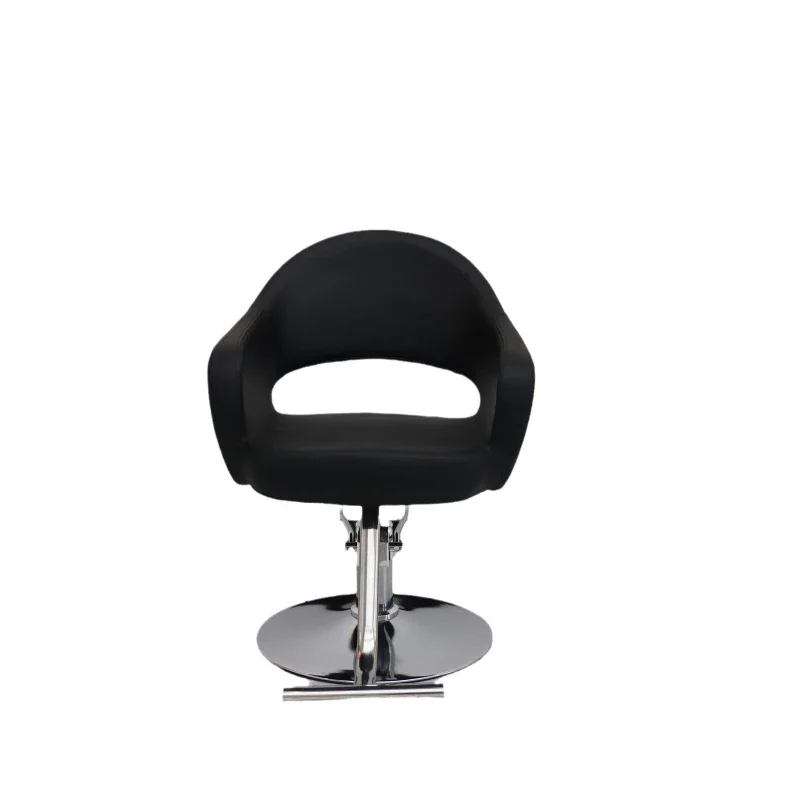 

New retro barber shop chair hair salon special liftable rotating perm and dyeing area hair cutting seat