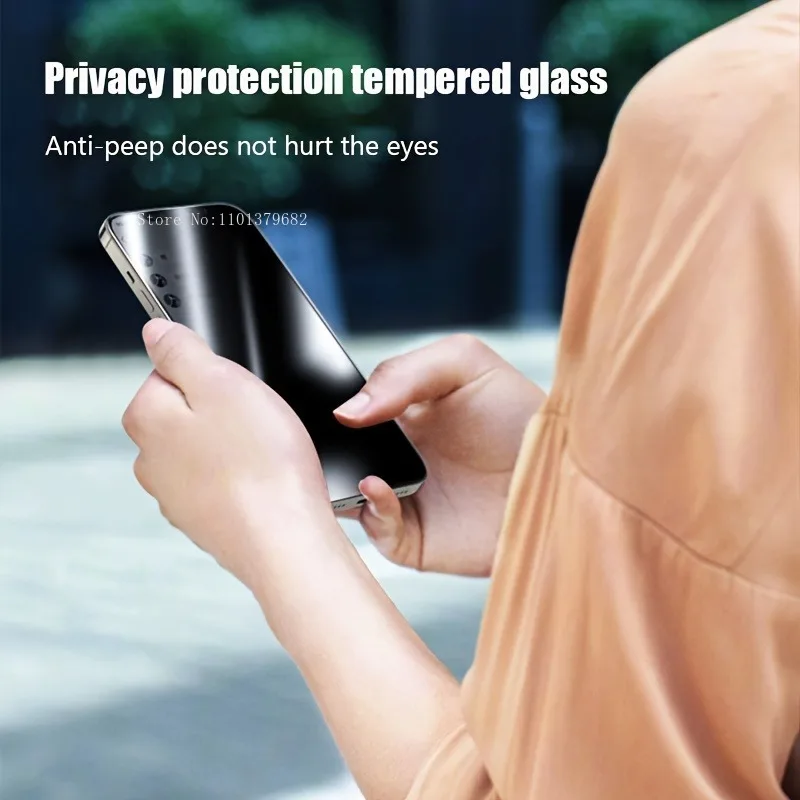 2PCS Premium Privacy Tempered Glass Screen Protector for Redmi Note 14 13 Pro 12 11 Pro Plus 10 9 Pro 11S 8 Glass