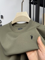Luxury brand Paul embroidery short sleeved T-shirt 2025 summer new item for men high-quality silk cotton comfortable casual top