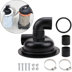 Cyclone Separator Cover Powder Dust Collector DIY Turbocharged Filter Industrial Cyclone Dust Collector for Workshops/Home