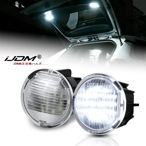 Lámparas LED para puerta de elevación de carga Interior de maletero, luces de equipaje para Dodge Durango Jeep Grand Cherokee Commander Chrysler PT Cruiser, 2 uds.