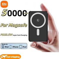 Xiaomi 50000mA Magnetic Power Bank PD 22.5W Wireless Large Capacity Super Fast Charging Portable Powerbank for iPhone Samsung