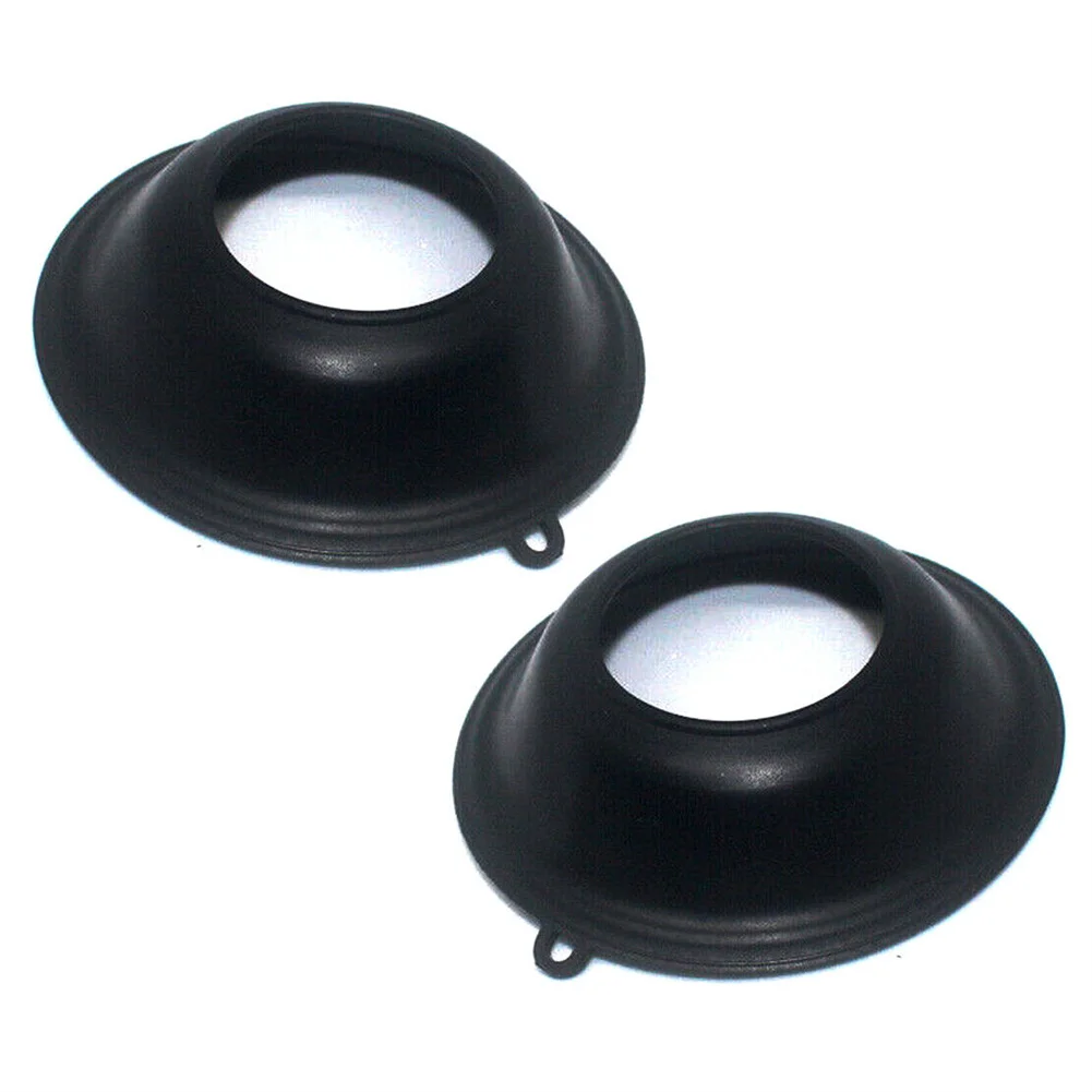 Car Carburetor Diaphragm 4 Pcs/set Accessories Aftermarket Supplies Black Parts Rubber 100% Brand New High Quality