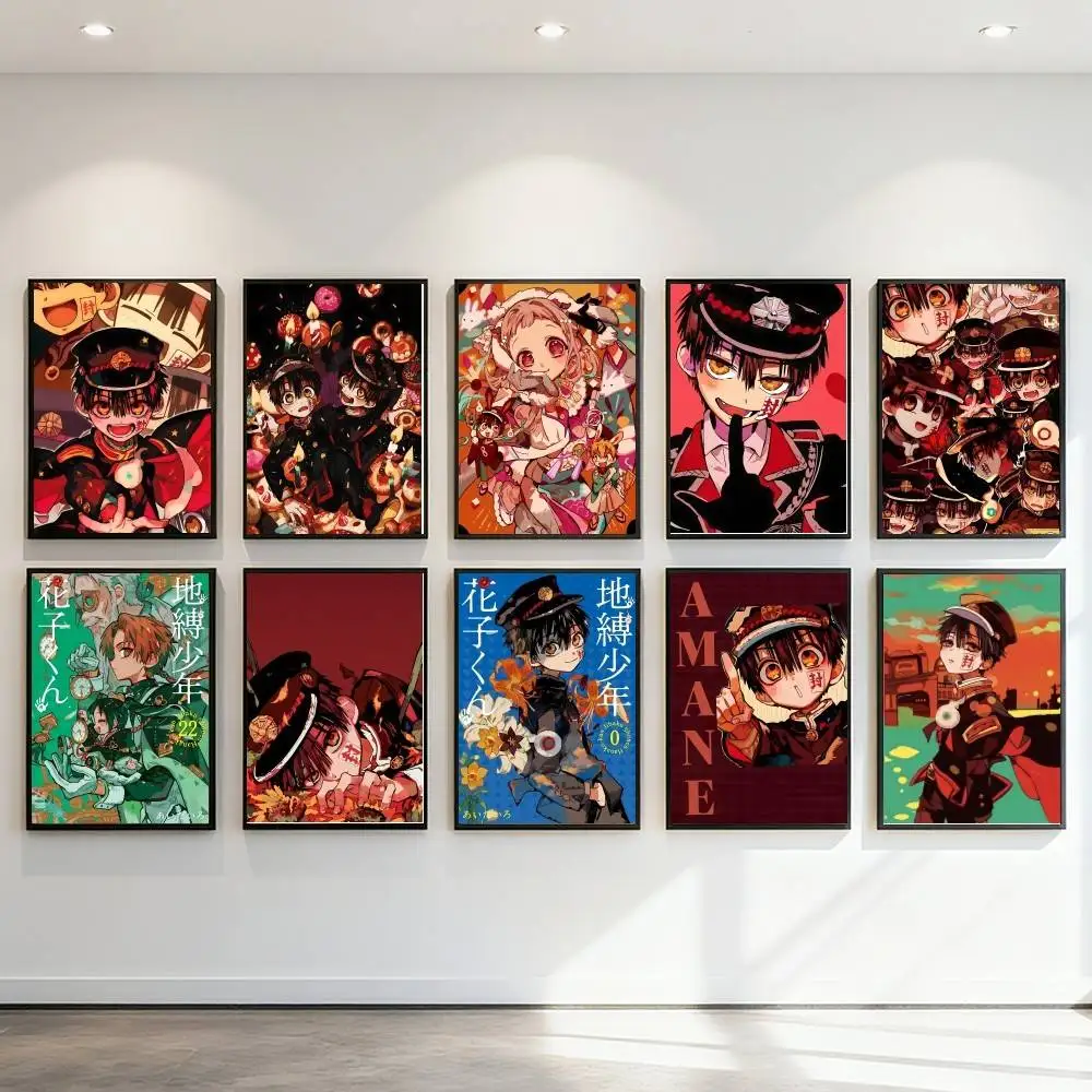 Cute Anime Toilet-Bound Hanako-kun Poster Art Print Anime Style Home Decor Ideal Gift Perfect Room Decor