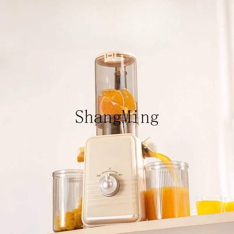 

ZYY large diameter slag juice separation small household juicer automatic small portable juicer