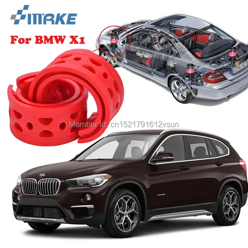 smRKE For BMW X1 High-quality Front /Rear Car Auto Shock Absorber Spring Bumper Power Cushion Buffer