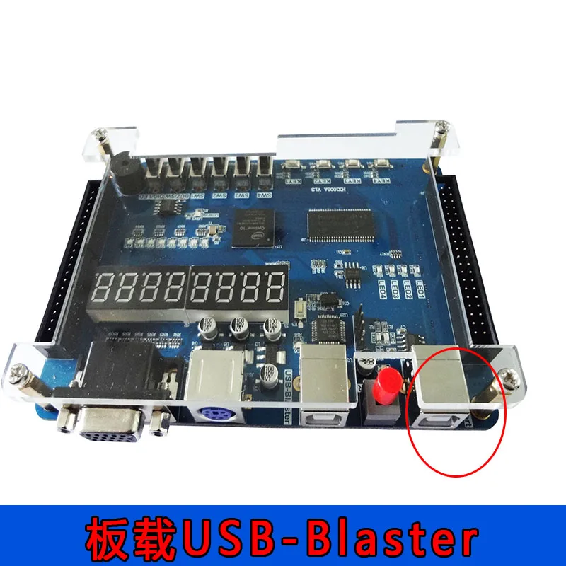

Плата разработки FPAG Intel (Altera) cycone10 USBBLASTER отечественная плата разработки FPGA