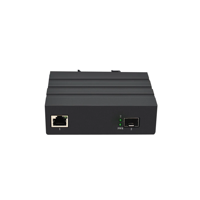 

10/100M Industrial Ethernet Switch Fast Network 1 Port SFP + 1 RJ45 DIN IP40 Outdoor Network Switch