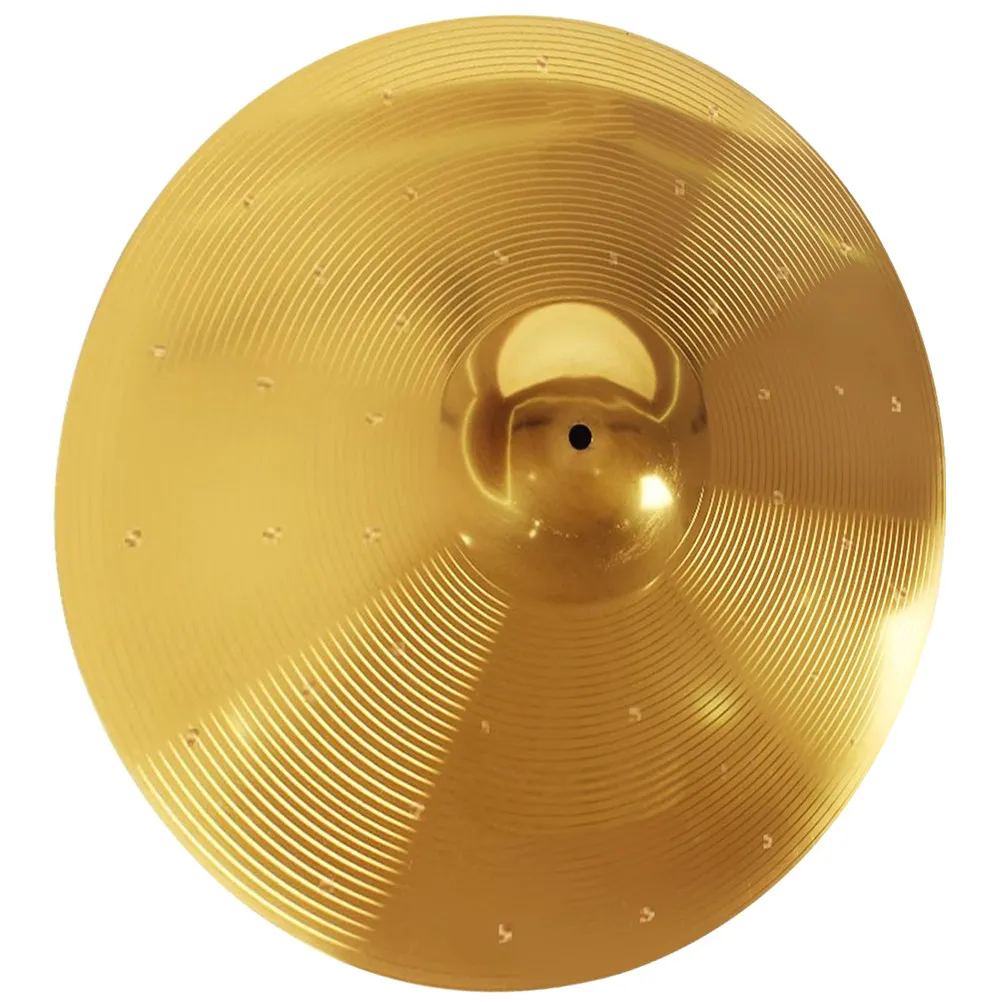 Anti-Rust Brass Alloy Cymbals for Jazz Drum Practice – Clear Sound Drum Kit Accessories