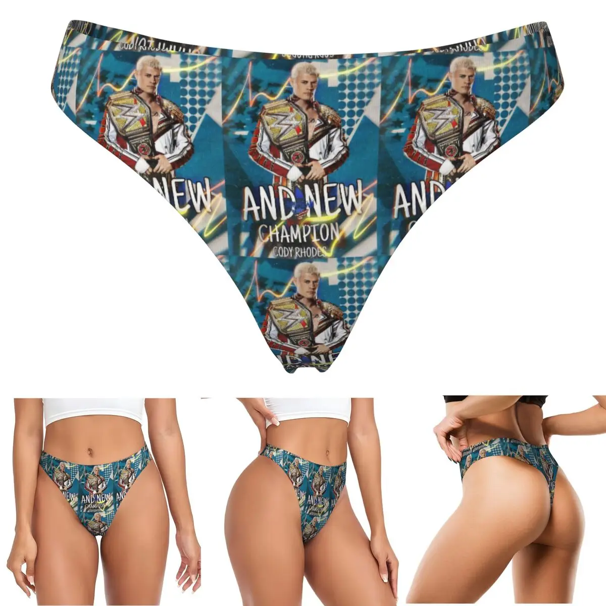 calcinha-g-string-cody-rhodes-american-nightmare-personalizada-respiravel-elastica-confortavel-para-mulheres