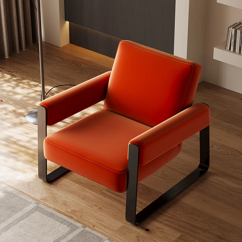 

Minimalist sofa chair Living room sofa Balcony leisure Designer single