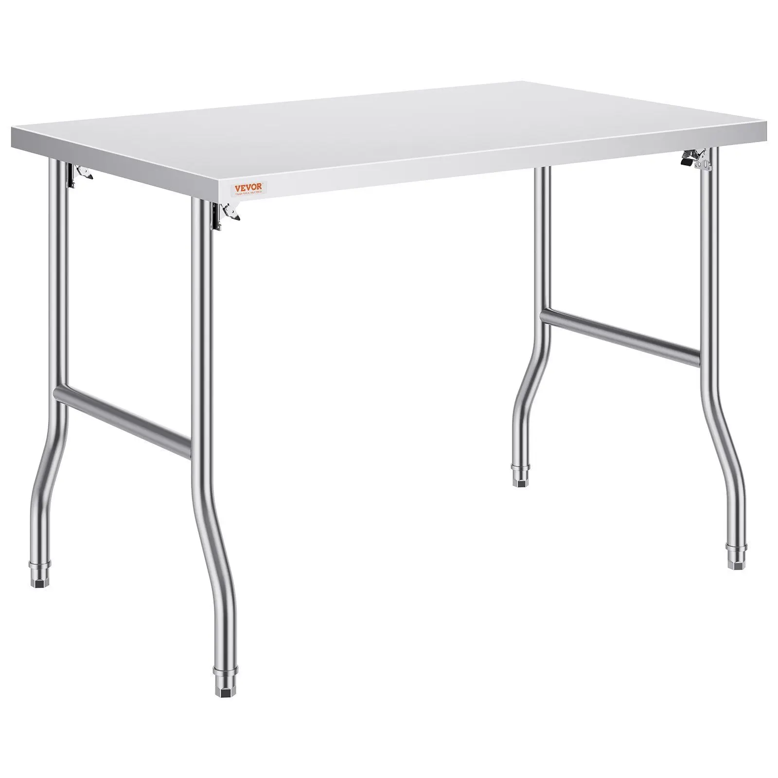 48 X 30 Inch Heavy-Duty Stainless Steel Folding Commercial Prep Table 300 Lbs Workstation Commercial Kitchen Steel Fabrication