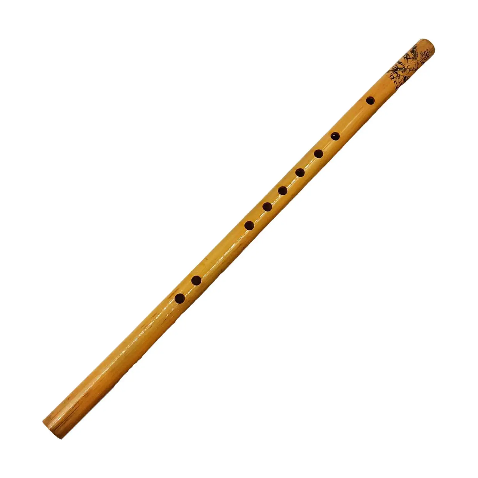 Bamboo Flute Vertical Flute Premium Traditional Woodwind Instruments Musical Instrument