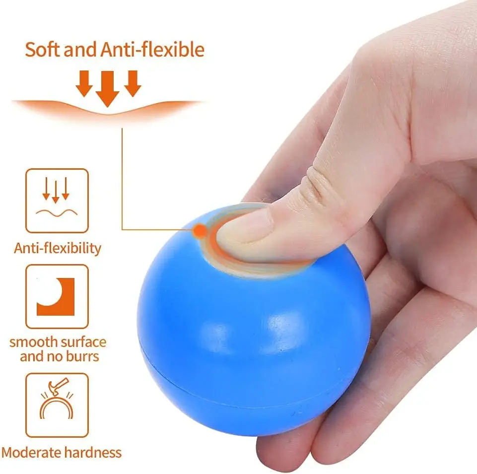 Ball Pit Balls - Juguetes coloridos de piscina oceánica para niños, sin ftalatos y BPA, 100 piezas para casa de juegos, tienda de campaña o parque infantil
