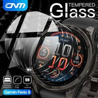Tempered Glass for Garmin Fenix 8 E 43mm/47mm/51mm AMOLED Solar Screen Protector Tempered Glass Anti-scratch Film Accessories