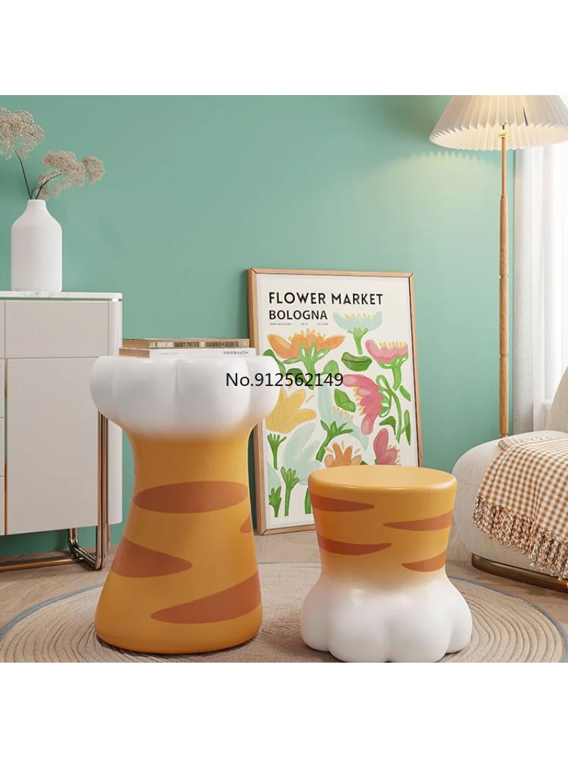 

Creative cat paw coffee table cute living room soft rental house modern furniture Joe's new house gift countertop mesas طاولات