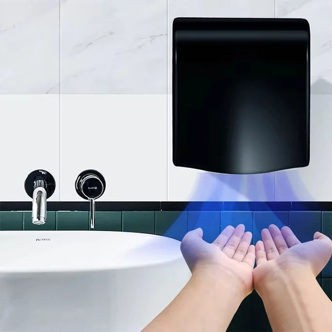 Compact Design Ultra Low Energy Hand Dryers With A Replaceable HEPA Filter