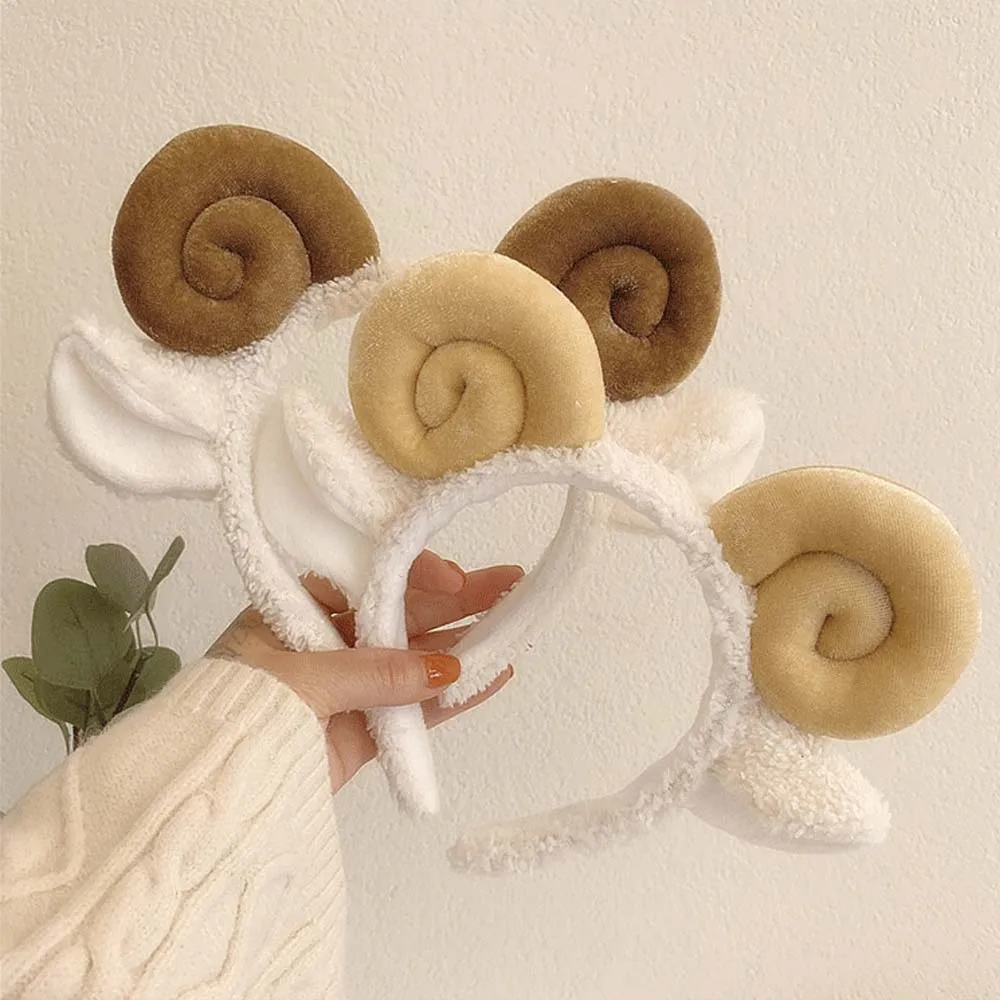

Cute Sheep Ear Korean Cartoon Lamb Headband Hair Accessories Hair Hoop
