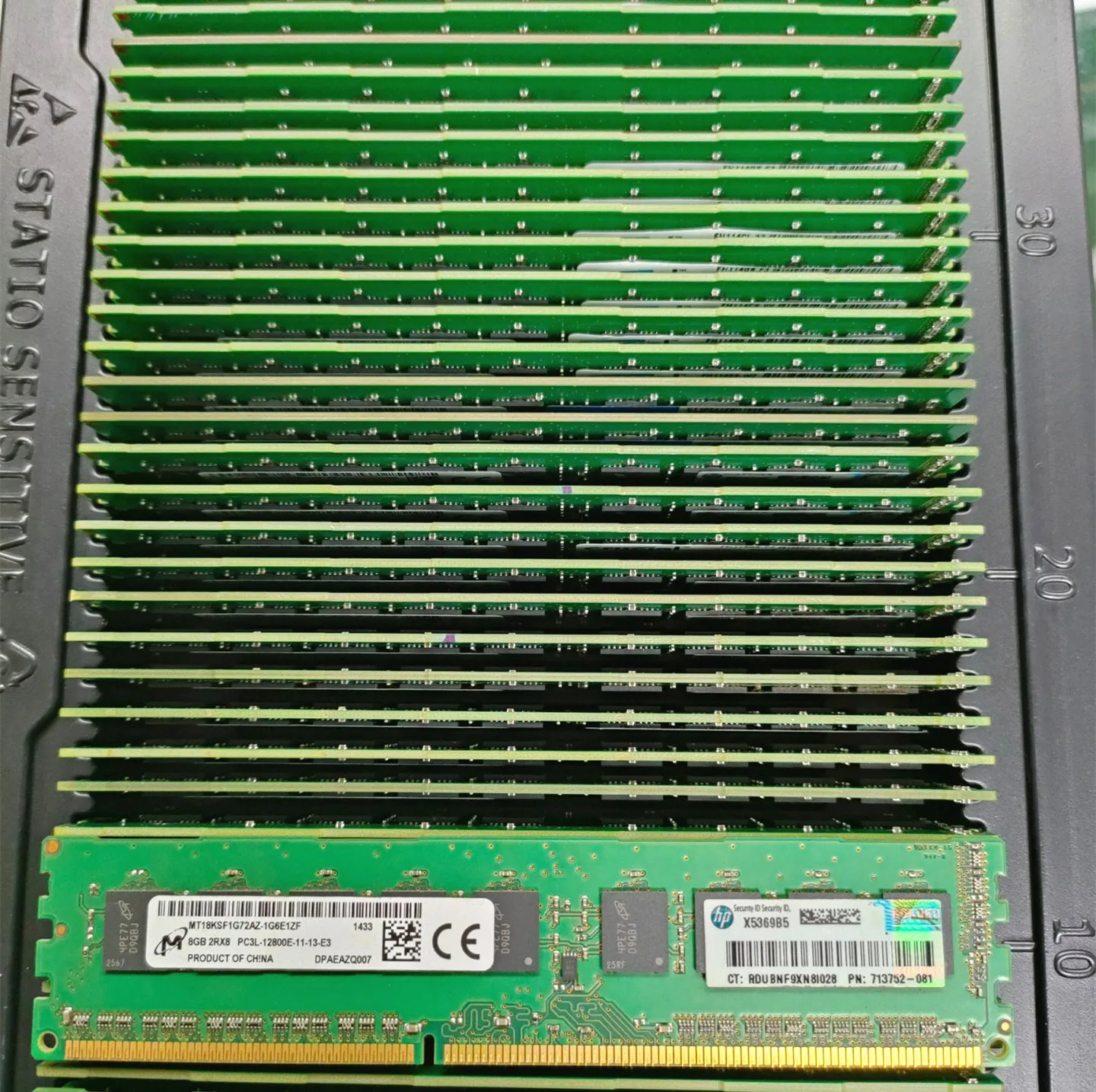 Micron DDR3 ECC RAM 8GB 1600MHz UDIMM 240PIN DDR4 8GB 2RX8 PC3/PC3L-12800E Desktop Server Memory