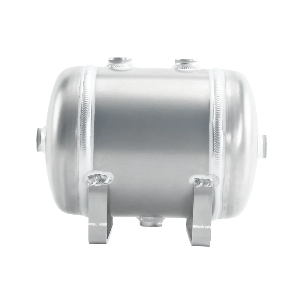 5L miniature horizontal aluminum air storage tank aluminum alloy buffer air tank pressure vessel